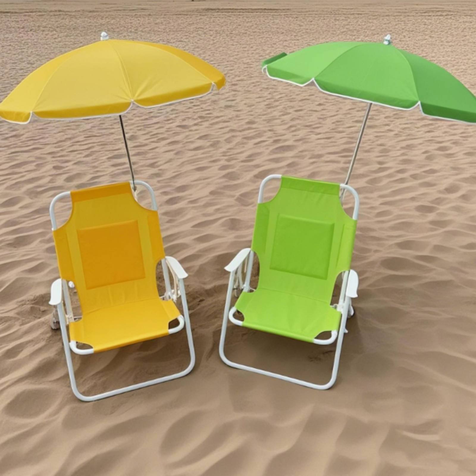 Kids Outdoor Umbrella Chair - Silla de playa plegable para niños