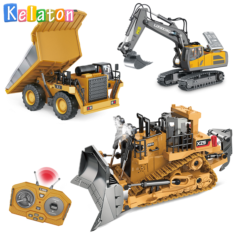Kids Outdoor Digger - 1: 20 ingeniería eléctrica vehículo de