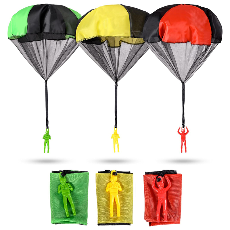 Kids Unique Outdoor Toys - Juguetes de paracaídas para niños, paracaídas