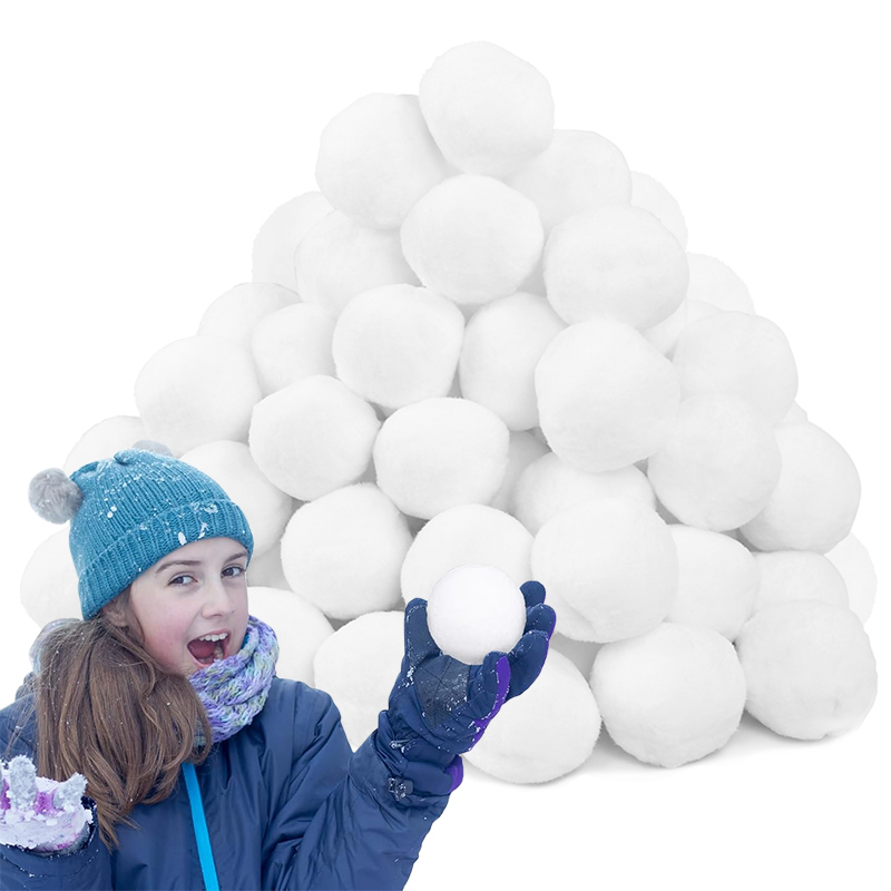 Kids Outdoor Xmas Gifts - 30/60 Piezas de Bolas de Nieve