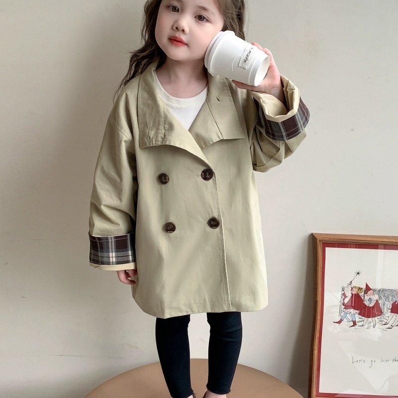 Kids Outdoor Clothing - Abrigo para niñas, chaqueta cortavientos, ropa