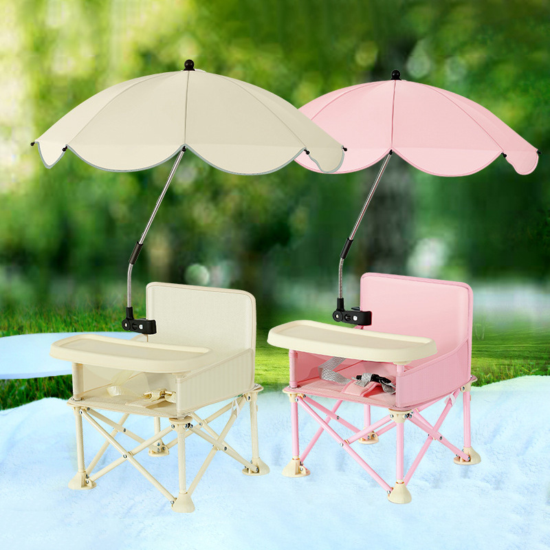 Kids Outdoor Umbrella Chair - Silla Plegable para Bebé con Sombrilla,