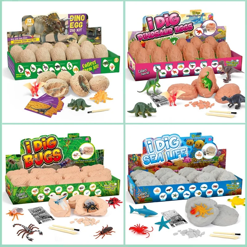 Kids Outdoor Digger - Kit de Excavación de Huevos de