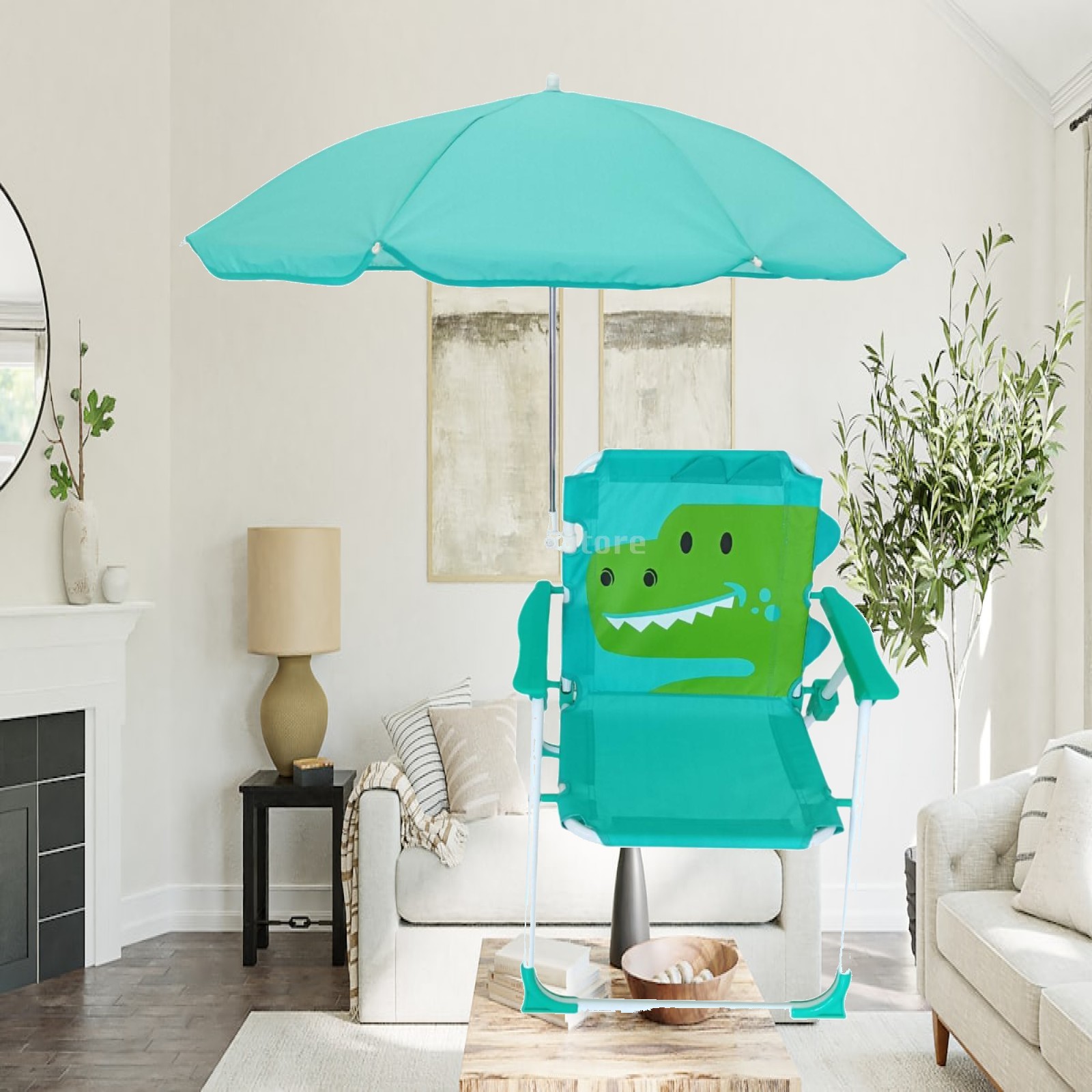 Kids Outdoor Umbrella Chair - Silla de Playa para Niños con