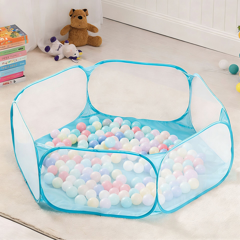 Kids Outdoor Pool - Piscina de bolas plegable y portátil