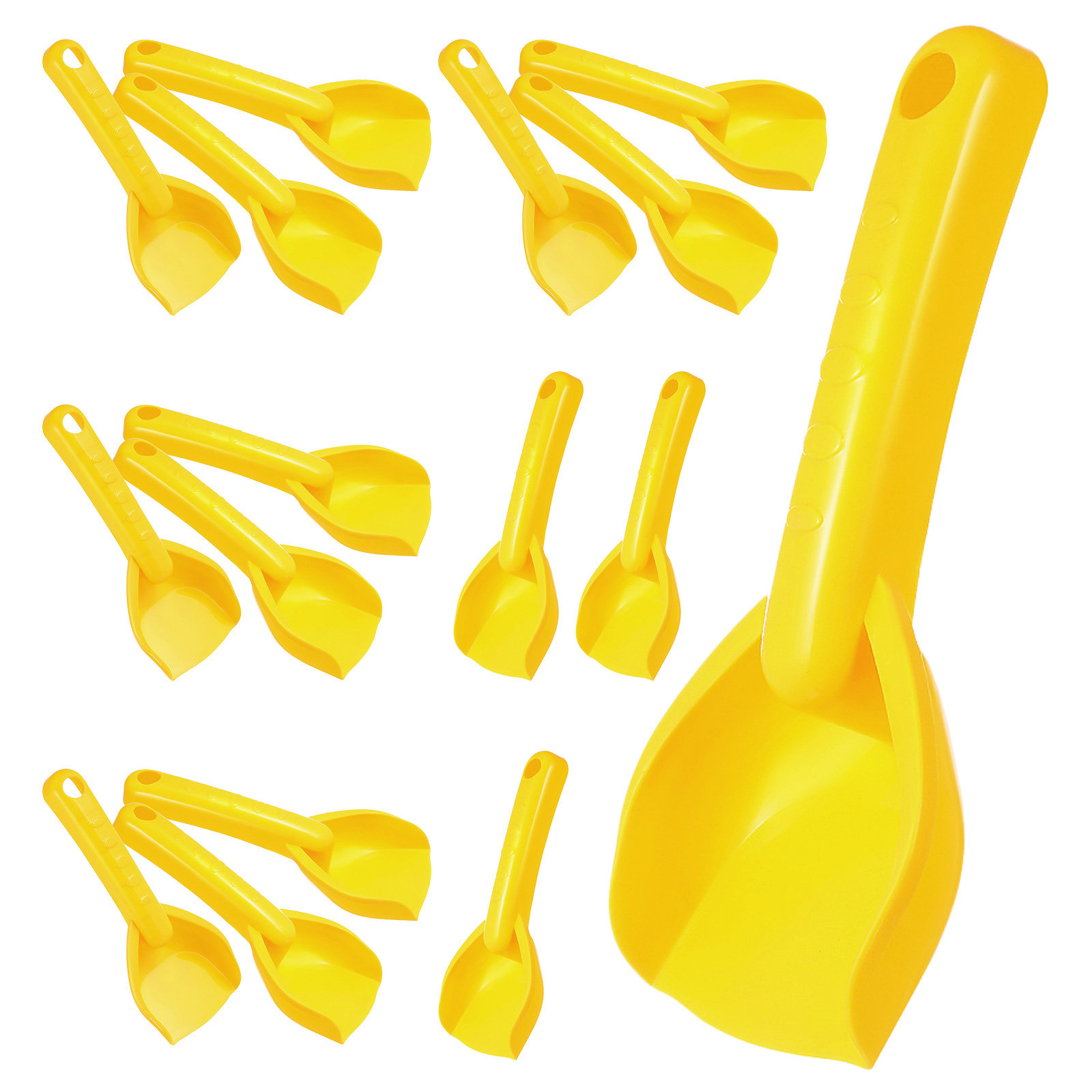 Kids Outdoor Digger - 16 piezas de mini palas de