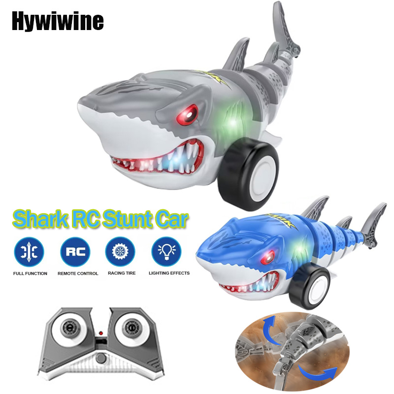 Kids Outdoor Dirt Toys - Coche de tiburón RC de juguete
