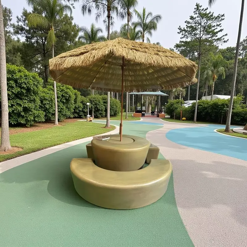 Kids Outdoor Umbrella Chair - Conjunto de Mesa y Sillas Redondas