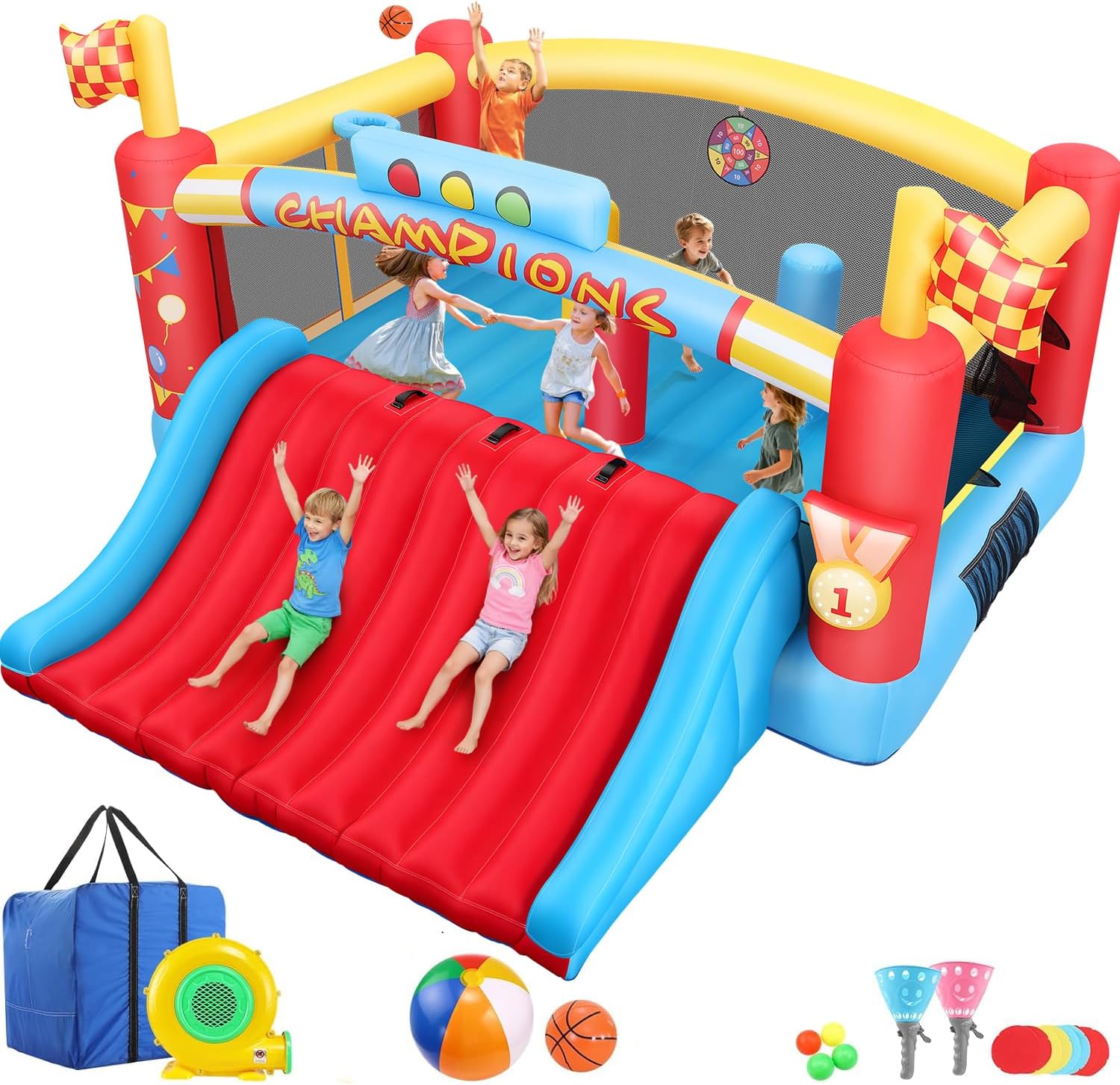 Kids Outdoor Inflatable - Gran Casa de Brinco Inflable para