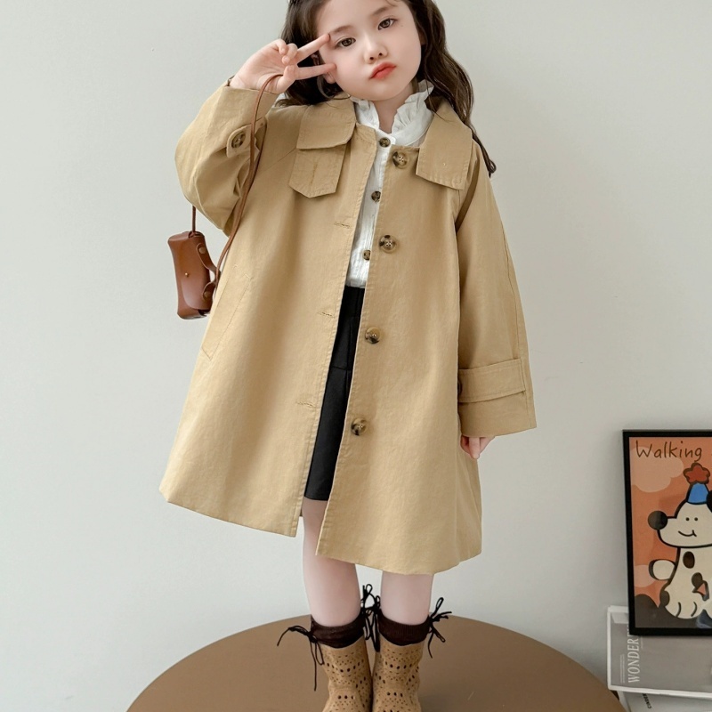 Kids Outdoor Clothing - Abrigo para niñas, chaqueta cortavientos, ropa