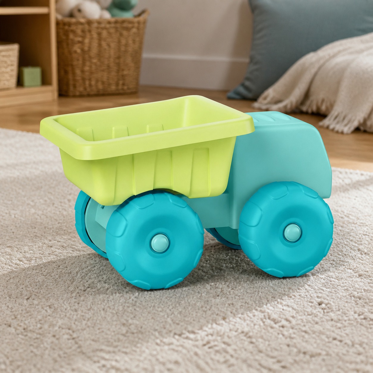 Kids Outdoor Digger - Camión Volquete de Juguete para la