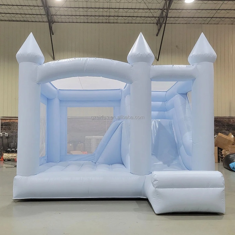 Kids Outdoor House With Slide - Castillo Inflable Blanco para Bodas, Interior