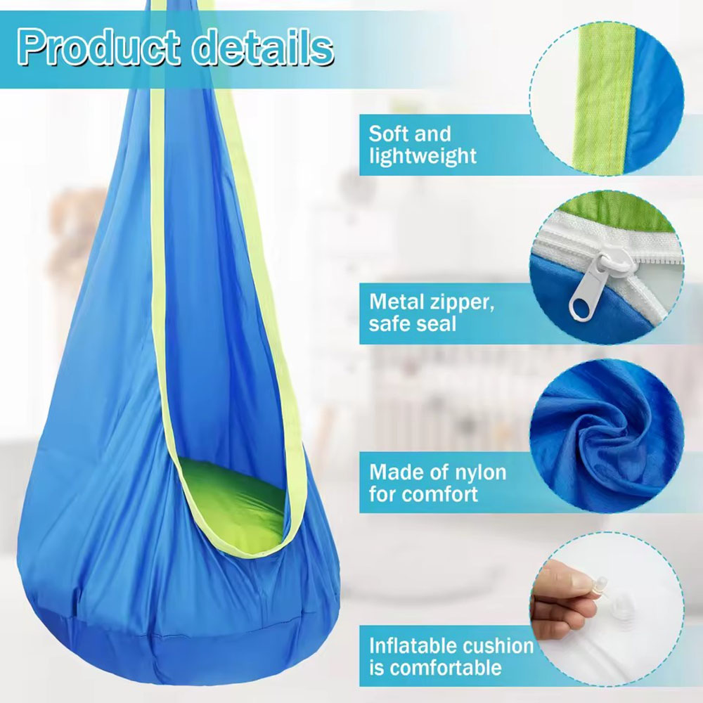 Columpio Tipo Nido para Niños, - Kids Outdoor Hanging Chair reseña y precio