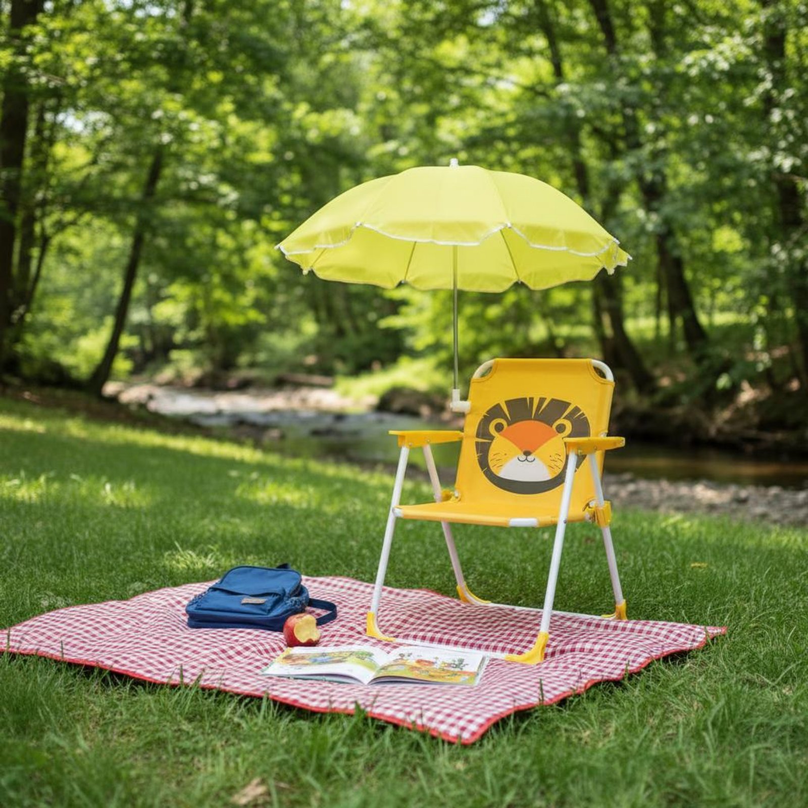 Silla de Playa Plegable para N - Kids Outdoor Umbrella Chair reseña y precio