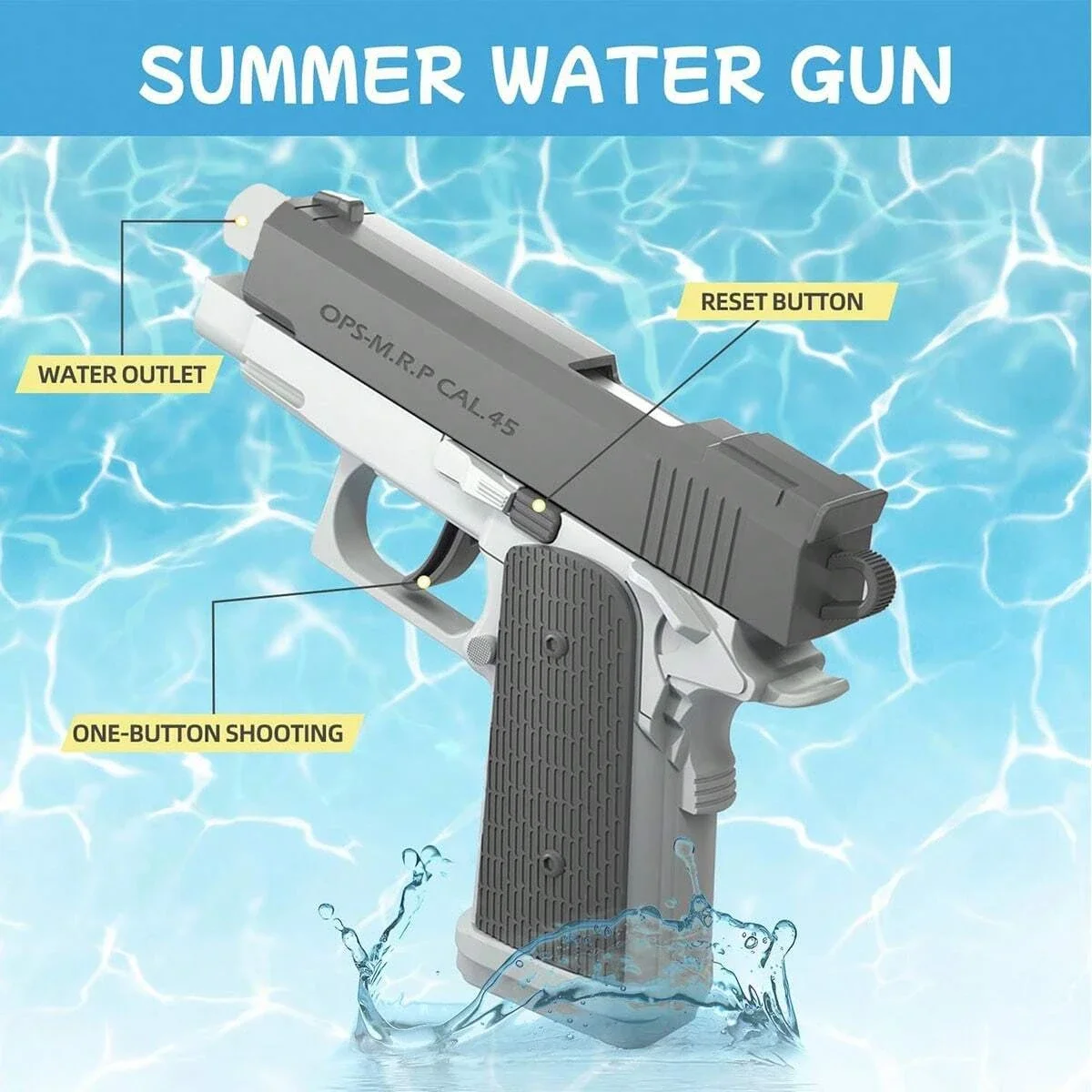 Pistolas de Agua de Juguete, P - Kids Outdoor Pool reseña y precio