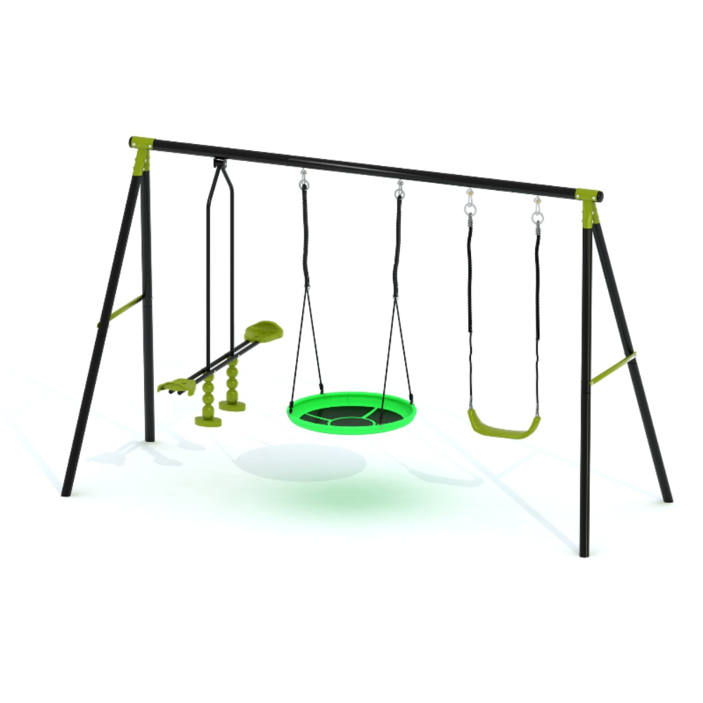 Set de Columpio, Tobogán y Esc - Kids Outdoor Hanging Chair reseña y precio