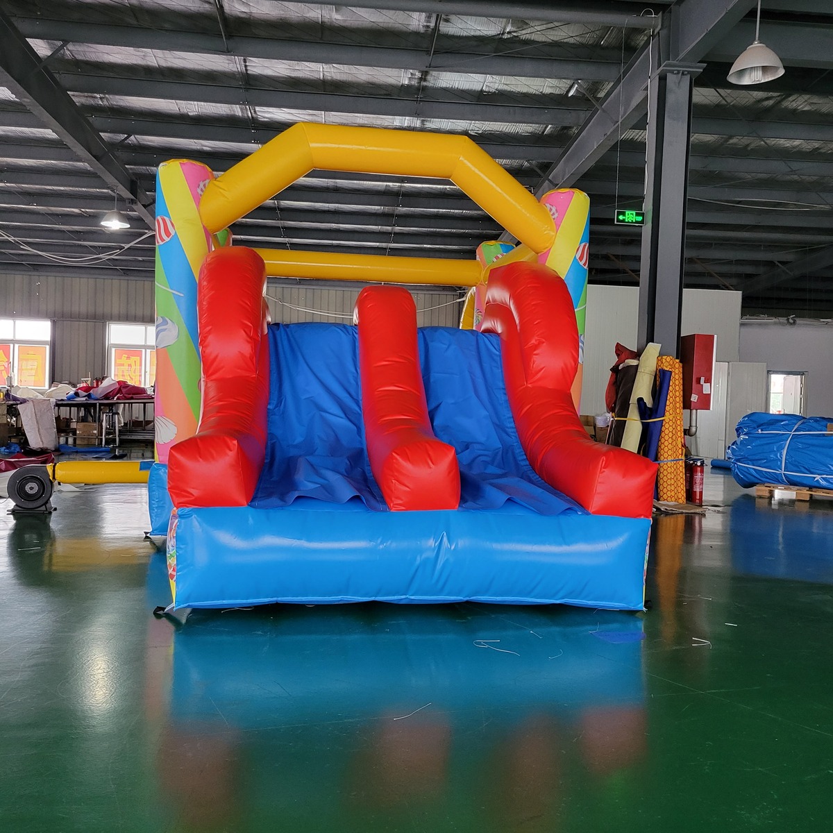 Castillo Inflable Comercial de - Kids Outdoor Inflatable reseña y precio