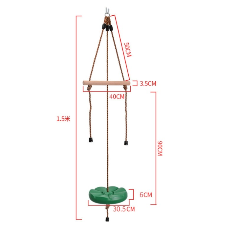 Columpio de pétalos Columpio d - Kids Outdoor Hanging Chair reseña y precio