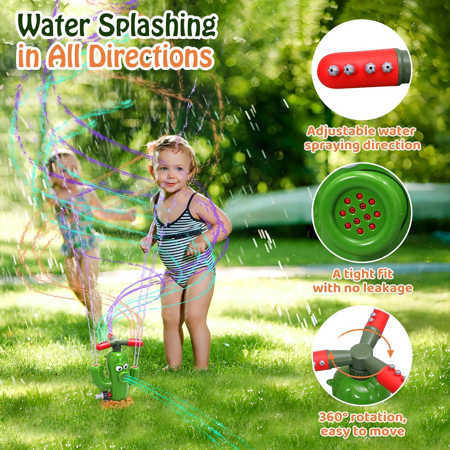 Juguete de Agua con Rociador e - Kids Outdoor Play Area reseña y precio