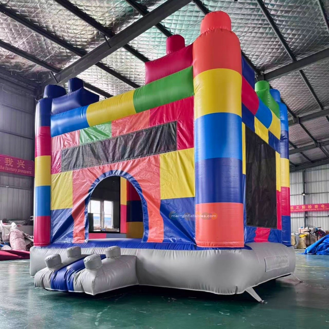 Casa de rebote para niños, cas - Kids Outdoor House With Slide reseña y precio