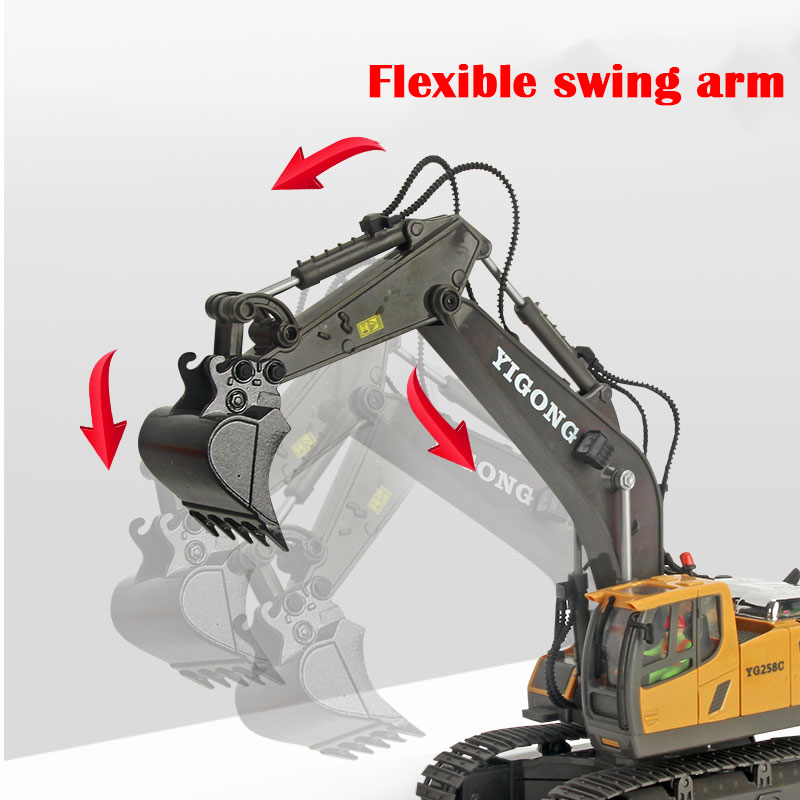 Excavadora RC Dumper Bulldozer - Kids Outdoor Digger reseña y precio