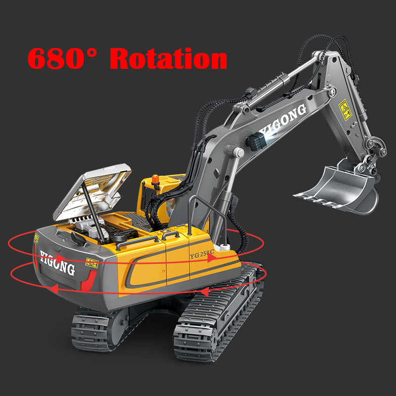 Excavadora RC Dumper Bulldozer - Kids Outdoor Digger reseña y precio