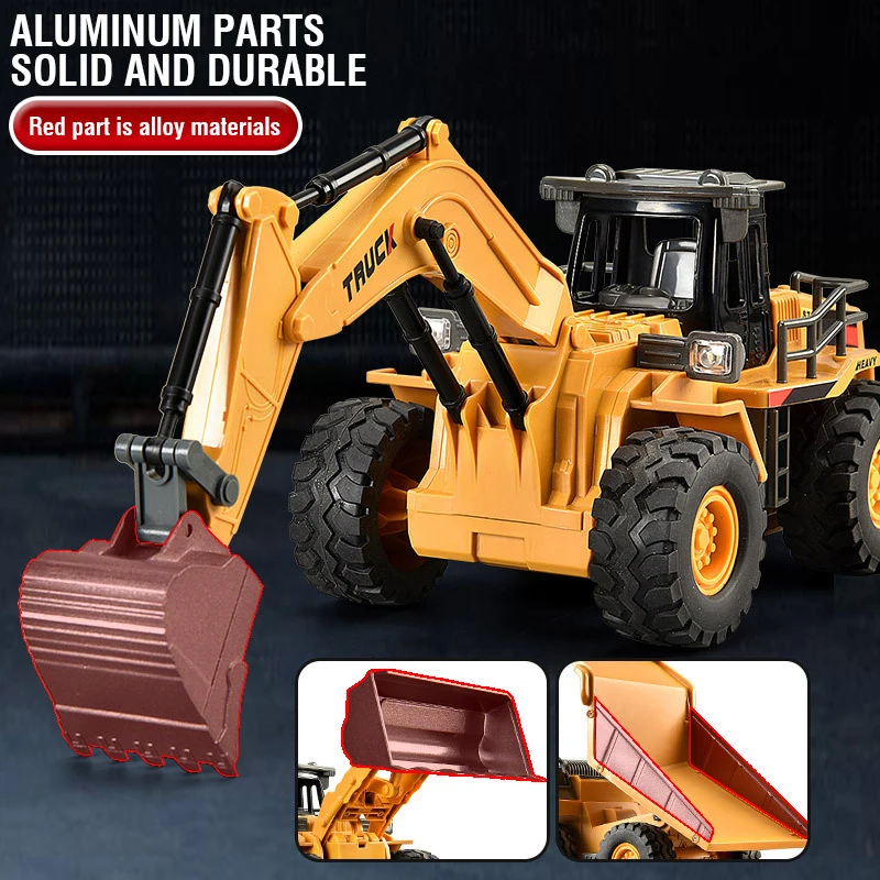 Excavadora teledirigida de ale - Kids Outdoor Digger reseña y precio