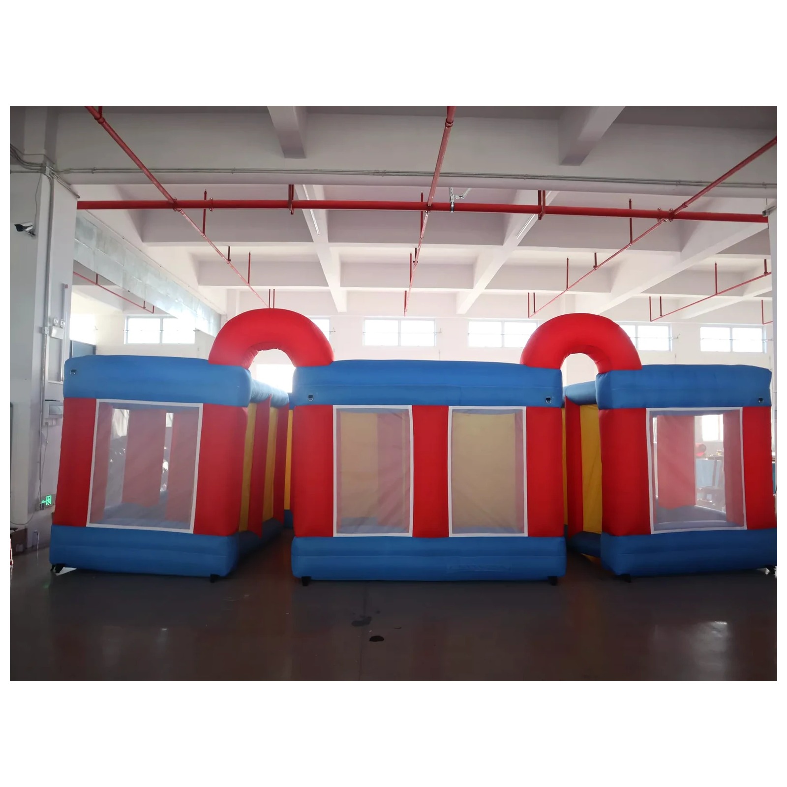 Gran laberinto inflable de mal - Kids Outdoor Inflatable reseña y precio