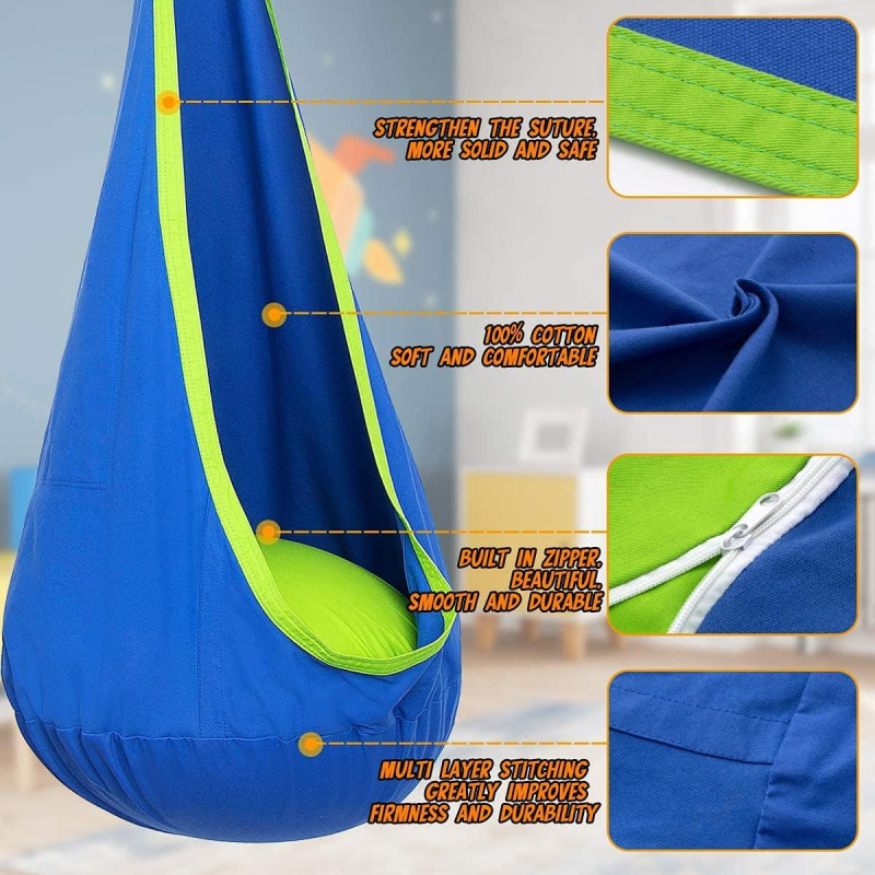 Columpio Colgante Tipo Hamaca  - Kids Outdoor Hanging Chair reseña y precio