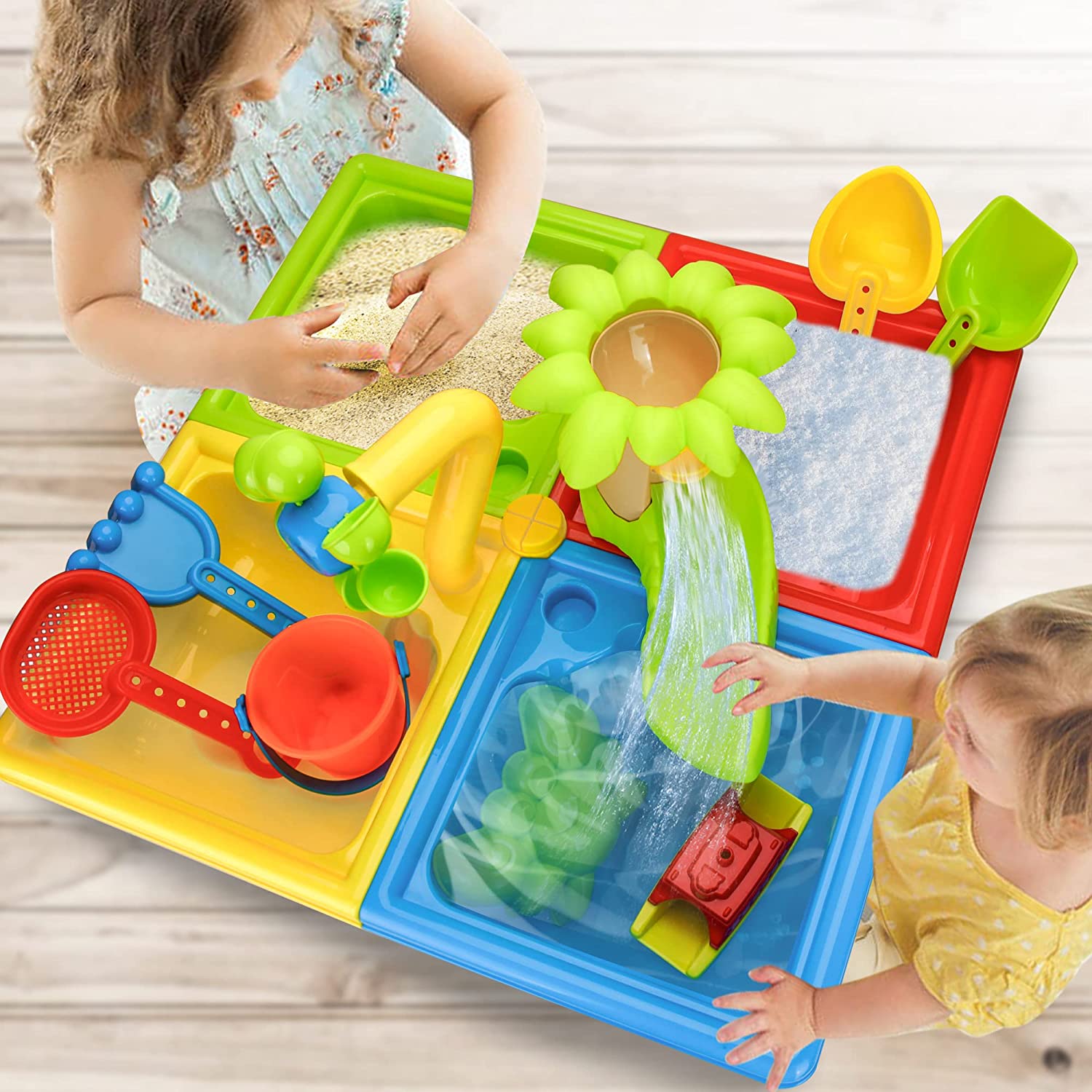 Mesa de playa para niños, jueg - Kids Outdoor Pool reseña y precio