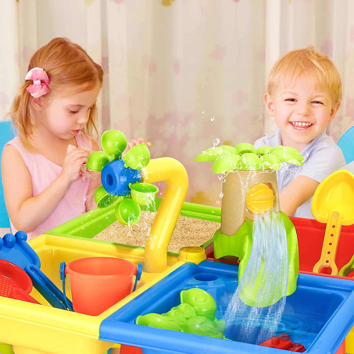 Mesa de playa para niños, jueg - Kids Outdoor Pool reseña y precio