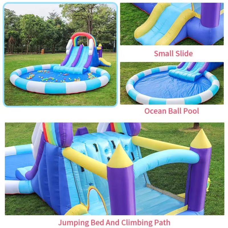 Tobogán Acuático Inflable Giga - Kids Outdoor Inflatable reseña y precio