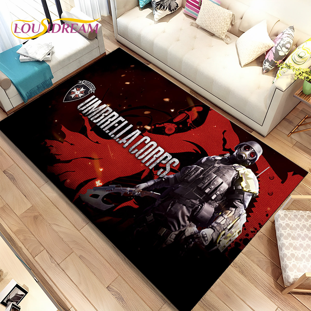 Alfombra 3D R-Resident Evil Ga - Kids Outdoor Play Area reseña y precio