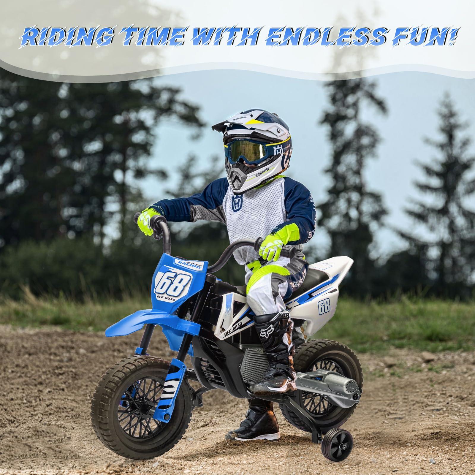 Motocicleta Eléctrica Infantil - Kids Outdoor Dirt Toys reseña y precio