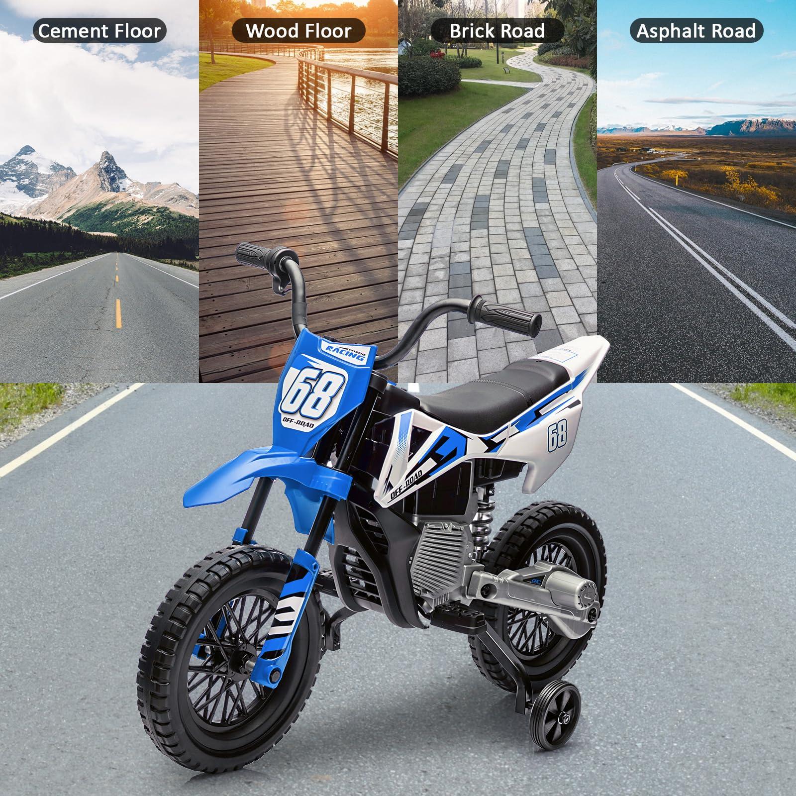 Motocicleta Eléctrica Infantil - Kids Outdoor Dirt Toys reseña y precio