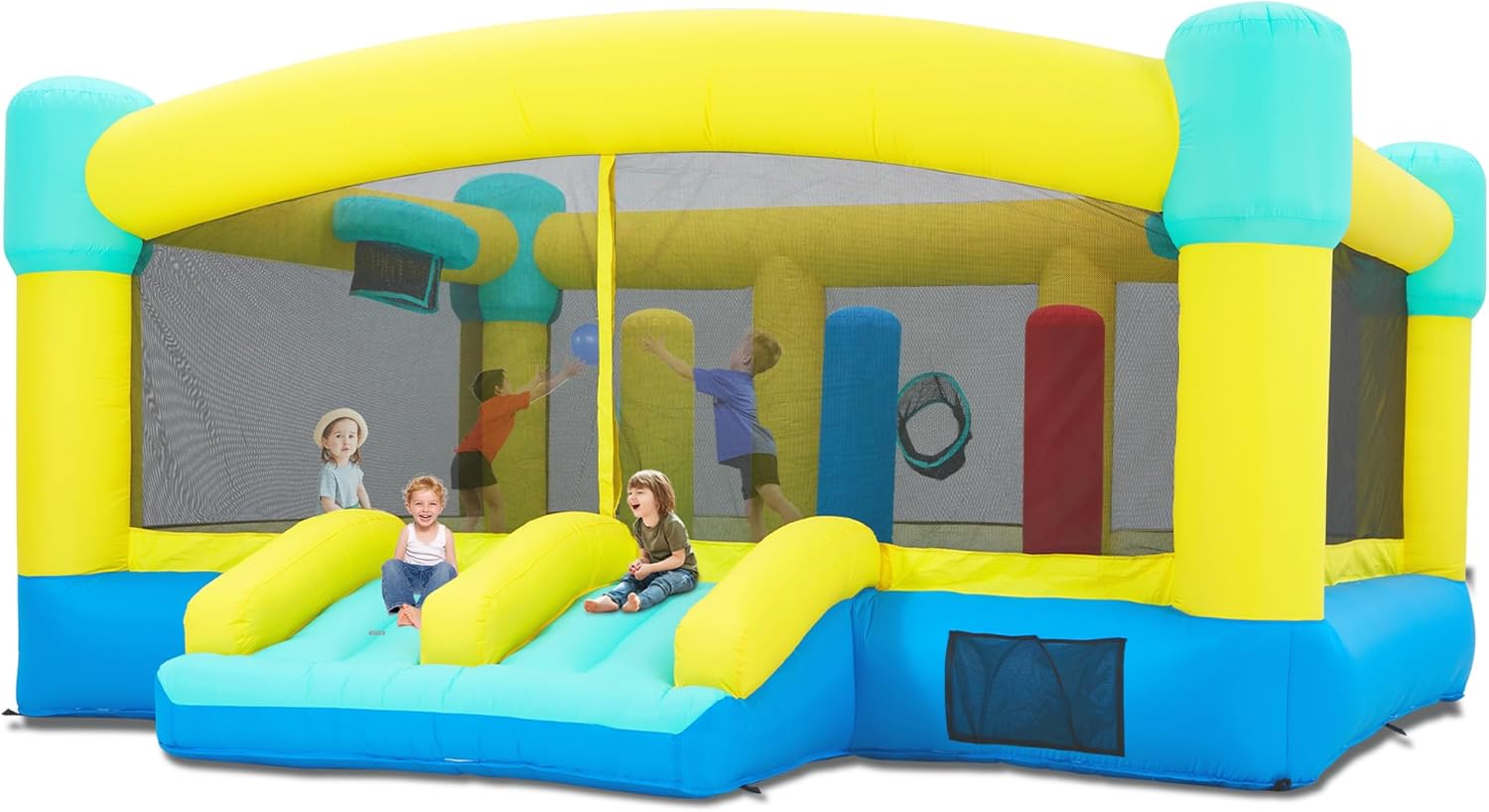 Gran Castillo Inflable, 15 x 1 - Kids Outdoor Inflatable reseña y precio