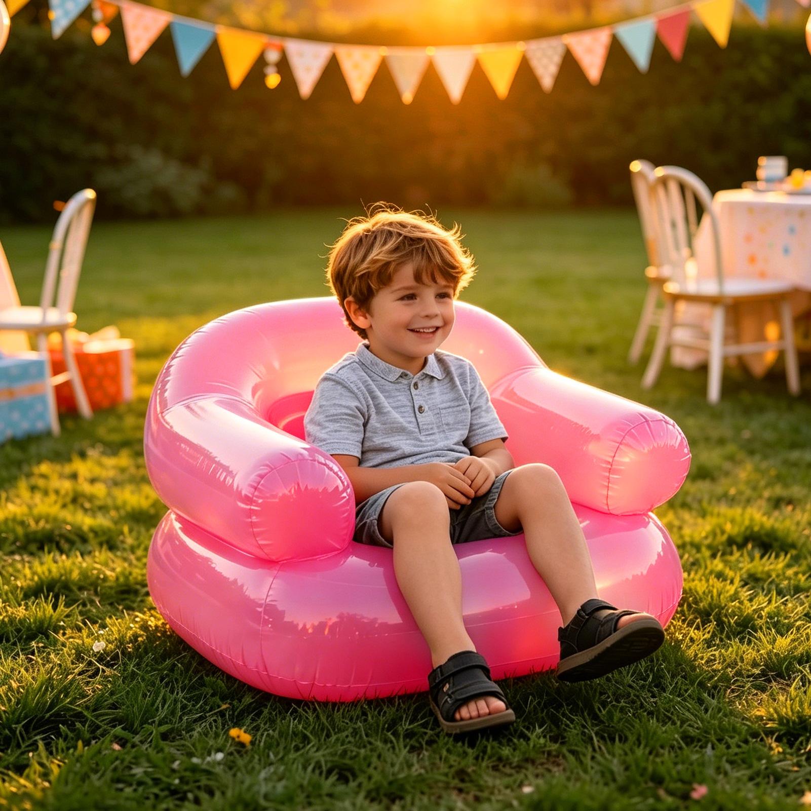 Silla inflable para niños, sof - Kids Outdoor Pool reseña y precio