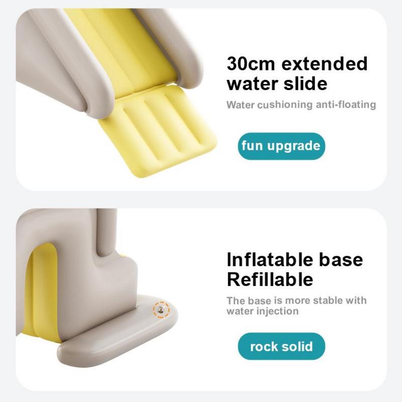 Tobogán acuático inflable para - Kids Outdoor Pool reseña y precio