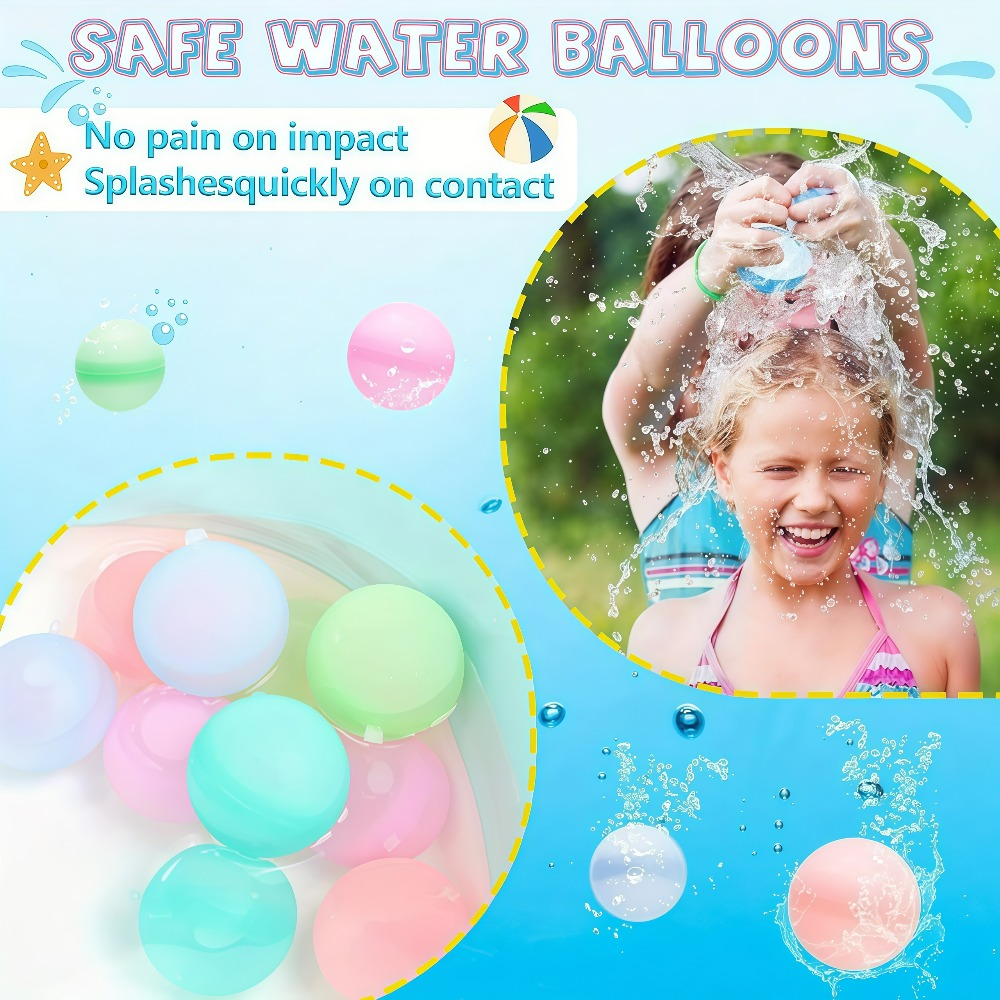 Globos de Agua Reutilizables d - Kids Outdoor Pool reseña y precio
