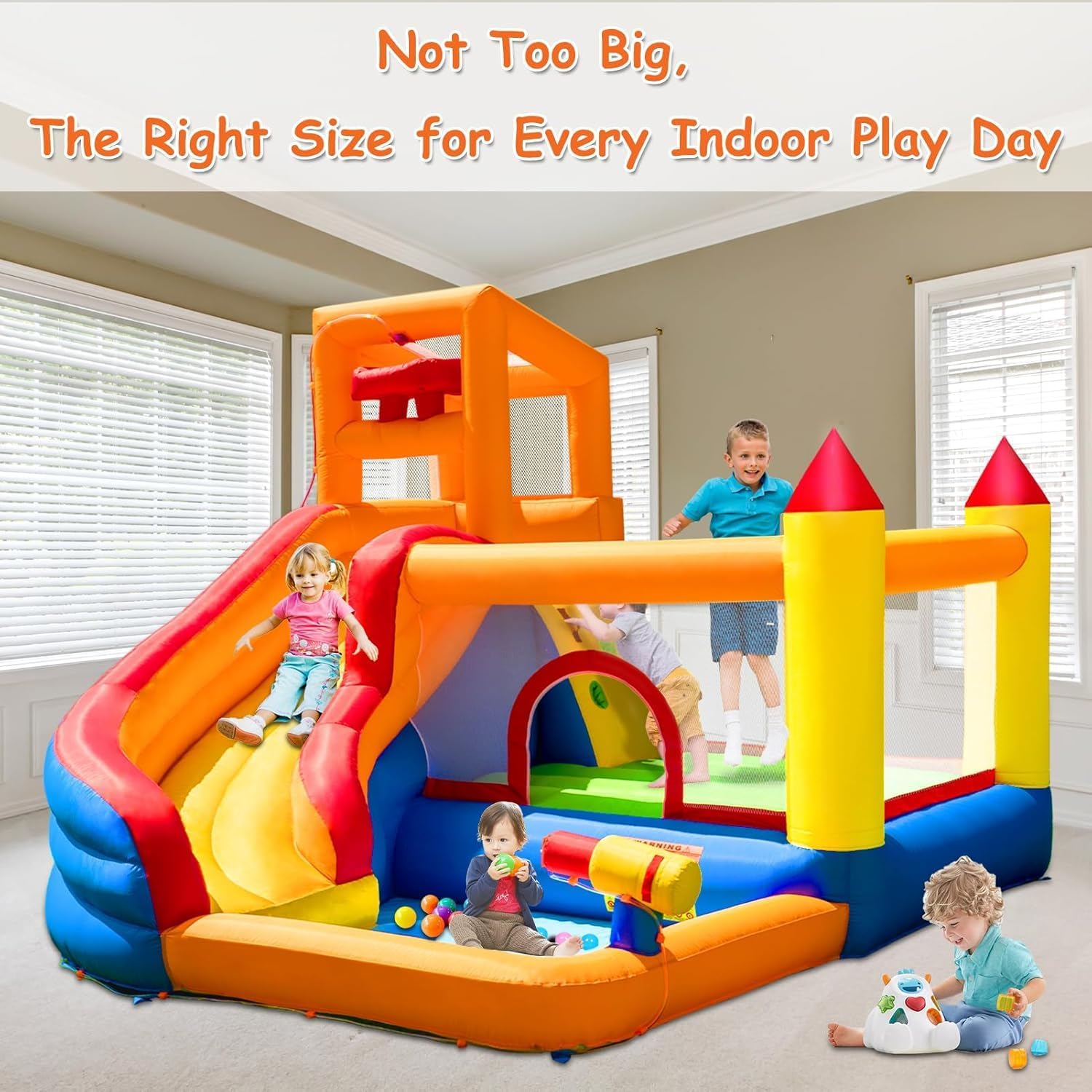 HuaKastro - Tobogán Acuático I - Kids Outdoor House With Slide reseña y precio
