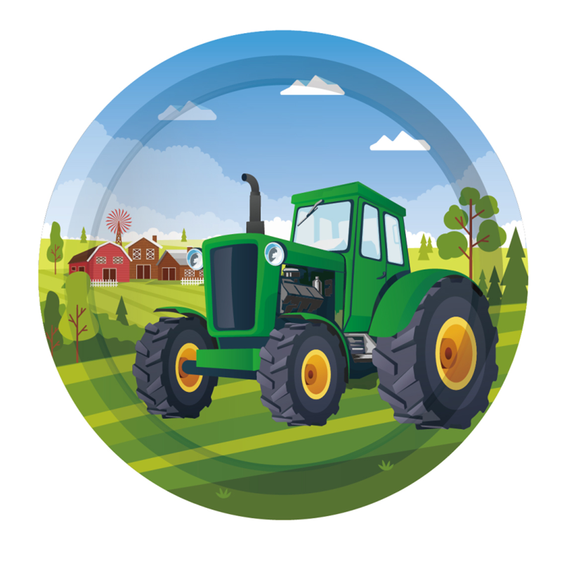 Vajilla desechable con tema de - Kids Outdoor Digger reseña y precio