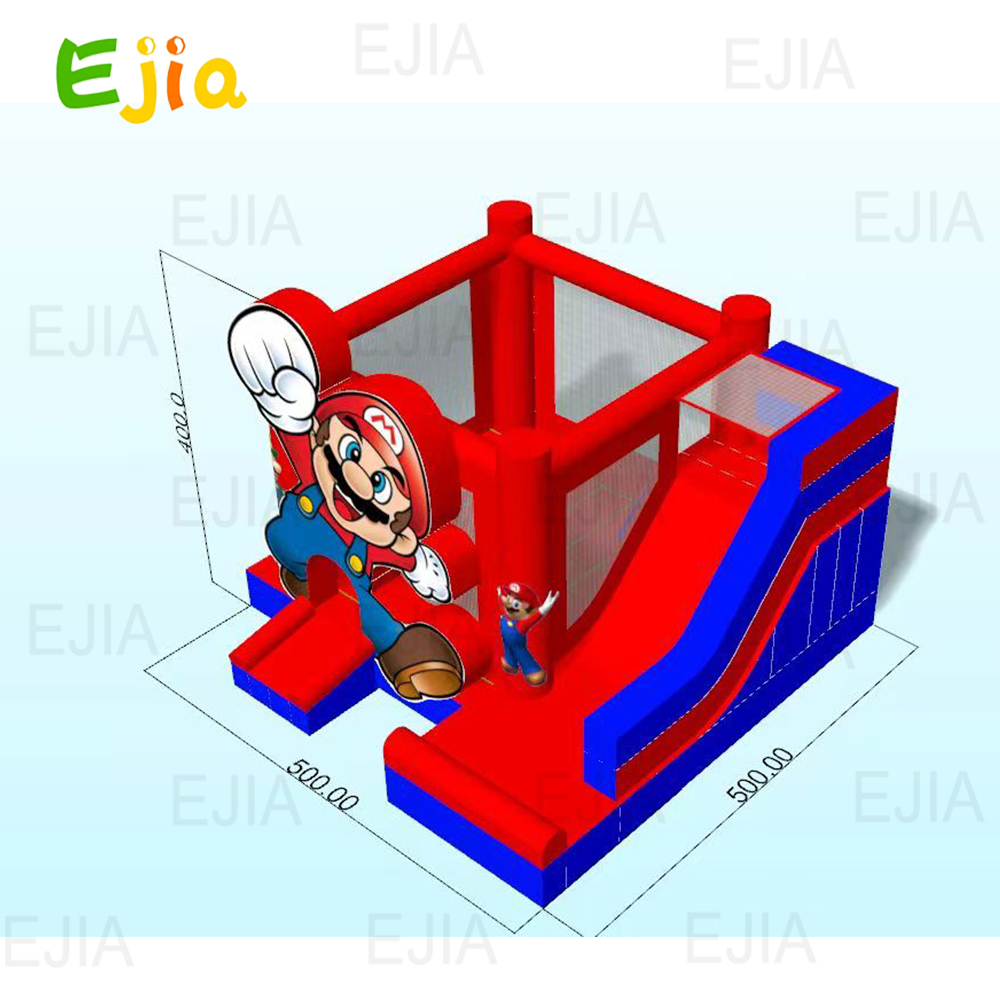 Casa inflable personalizada pa - Kids Outdoor House With Slide reseña y precio
