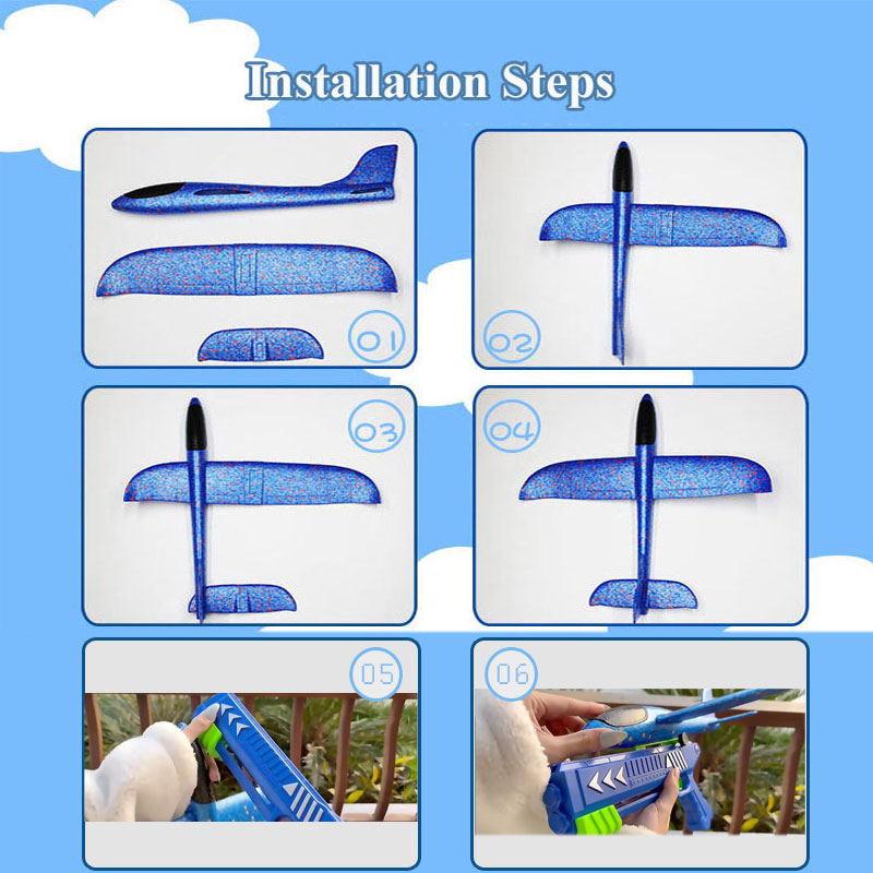 Lanzador de Aviones de Espuma  - Kids Outdoor Xmas Gifts reseña y precio