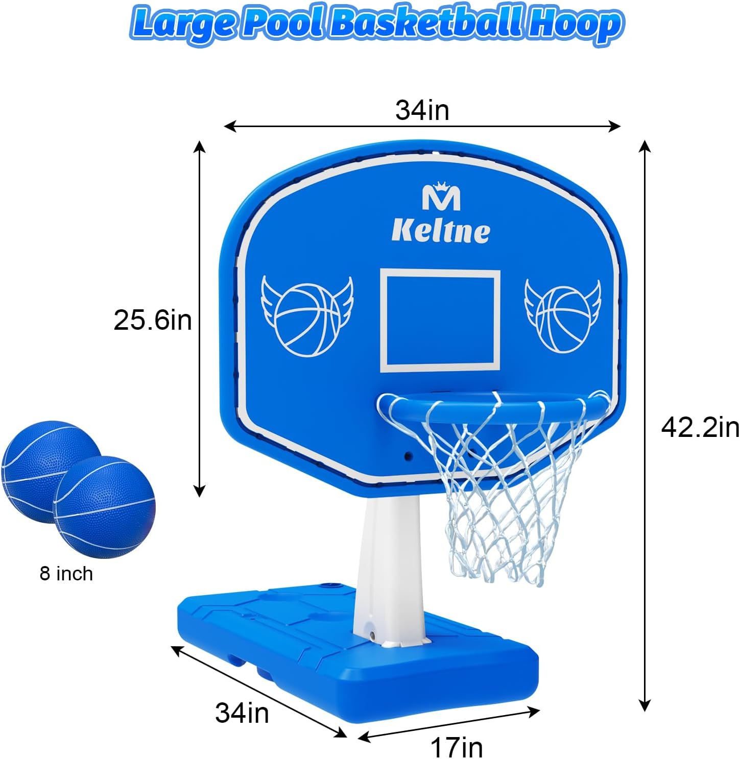 Aro de Baloncesto Grande para  - Kids Outdoor Water reseña y precio