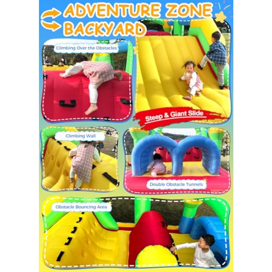 Casa de brinco inflable para e - Kids Outdoor Inflatable reseña y precio