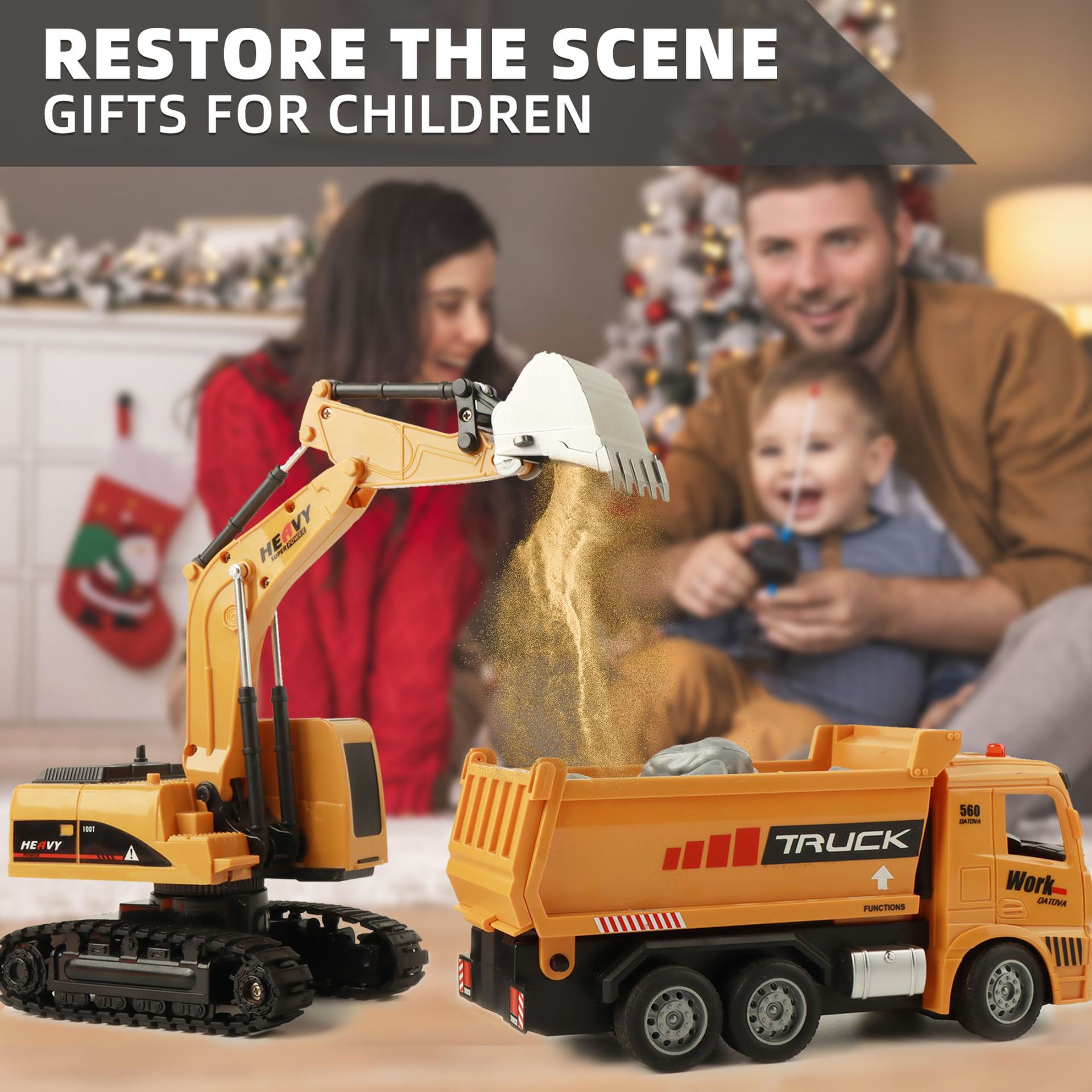 Excavadora de Juguete a Contro - Kids Outdoor Digger reseña y precio