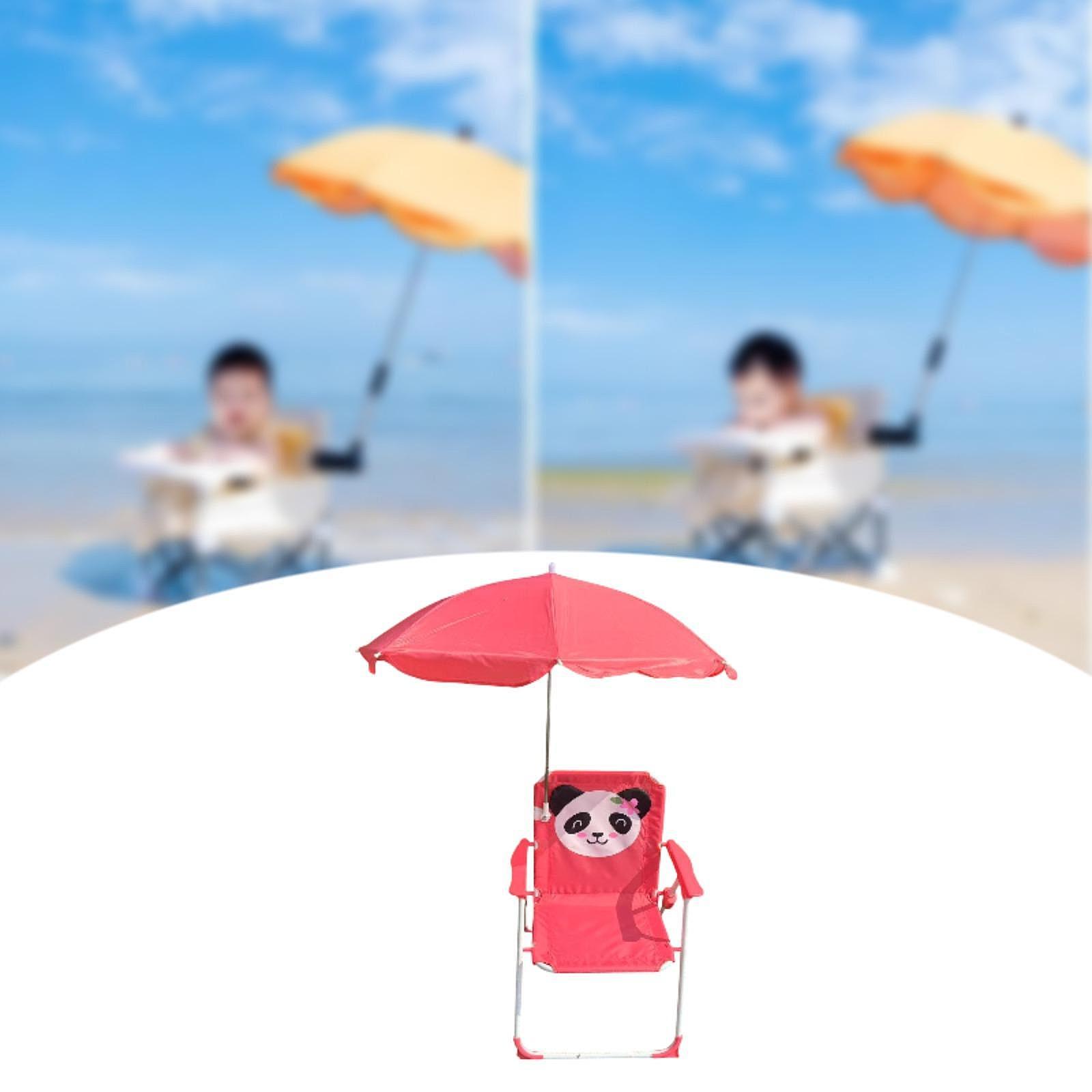 Silla de Playa para Niños con  - Kids Outdoor Umbrella Chair reseña y precio
