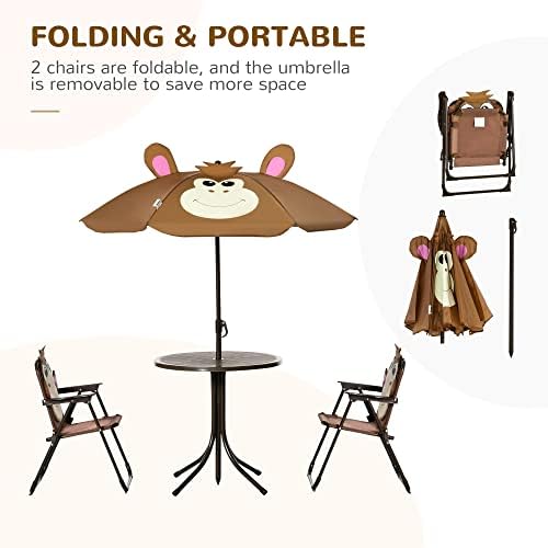 Conjunto de Mesa y Sillas para - Kids Outdoor Umbrella Chair reseña y precio