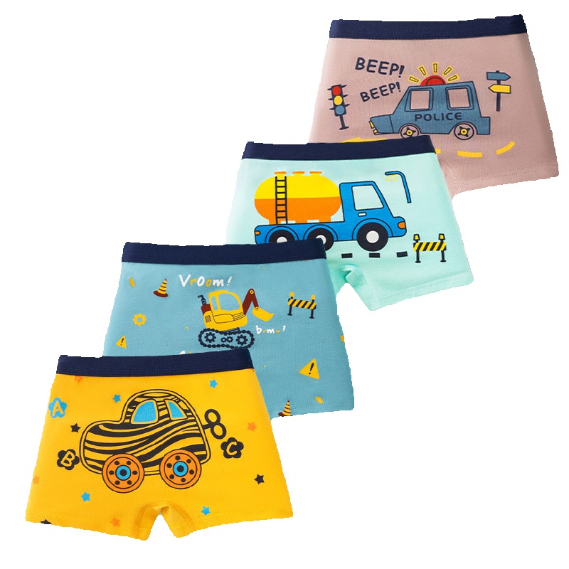 4/8 Uds. Boxer de algodón de a - Kids Outdoor Digger reseña y precio
