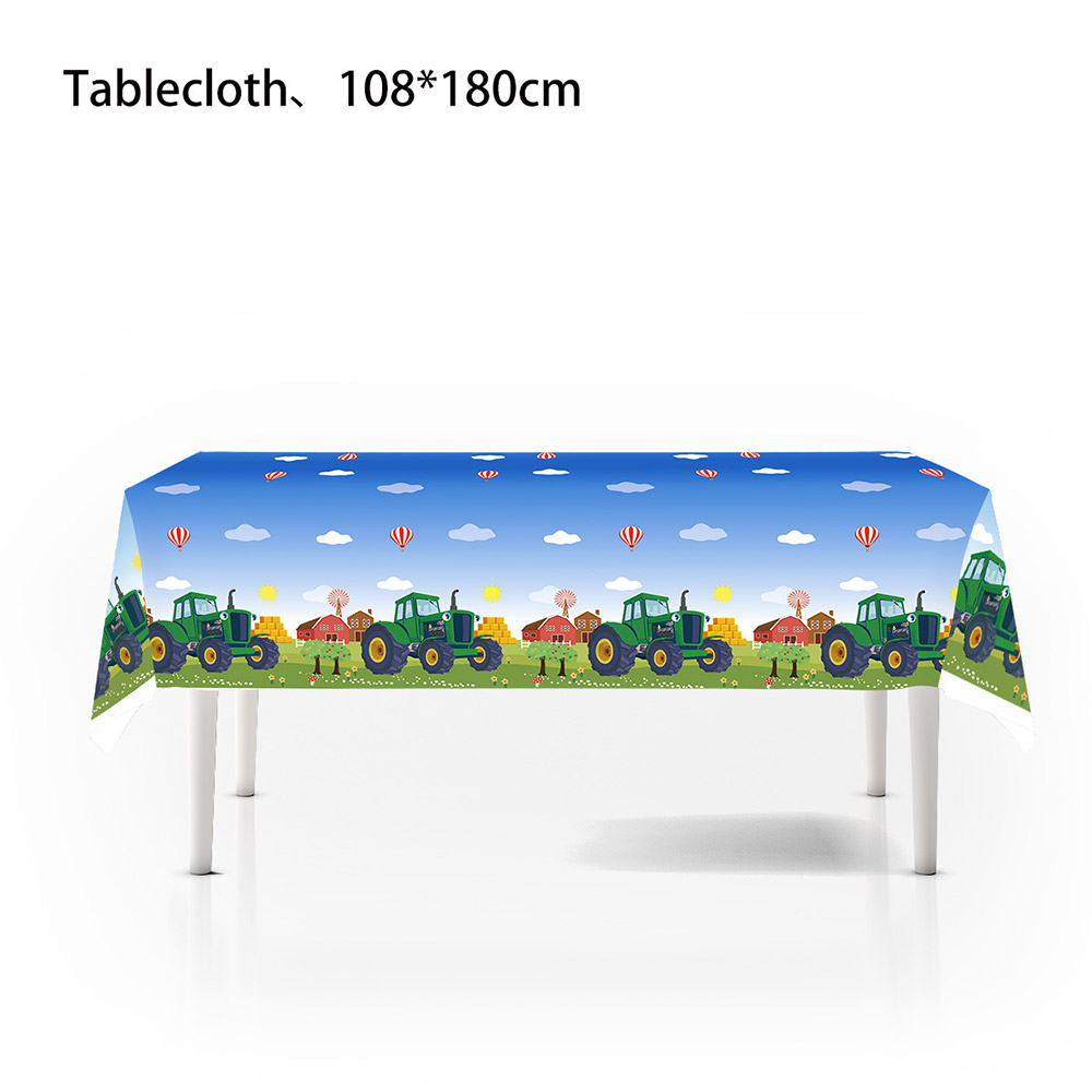 Tractor de granja verde, decor - Kids Outdoor Digger reseña y precio